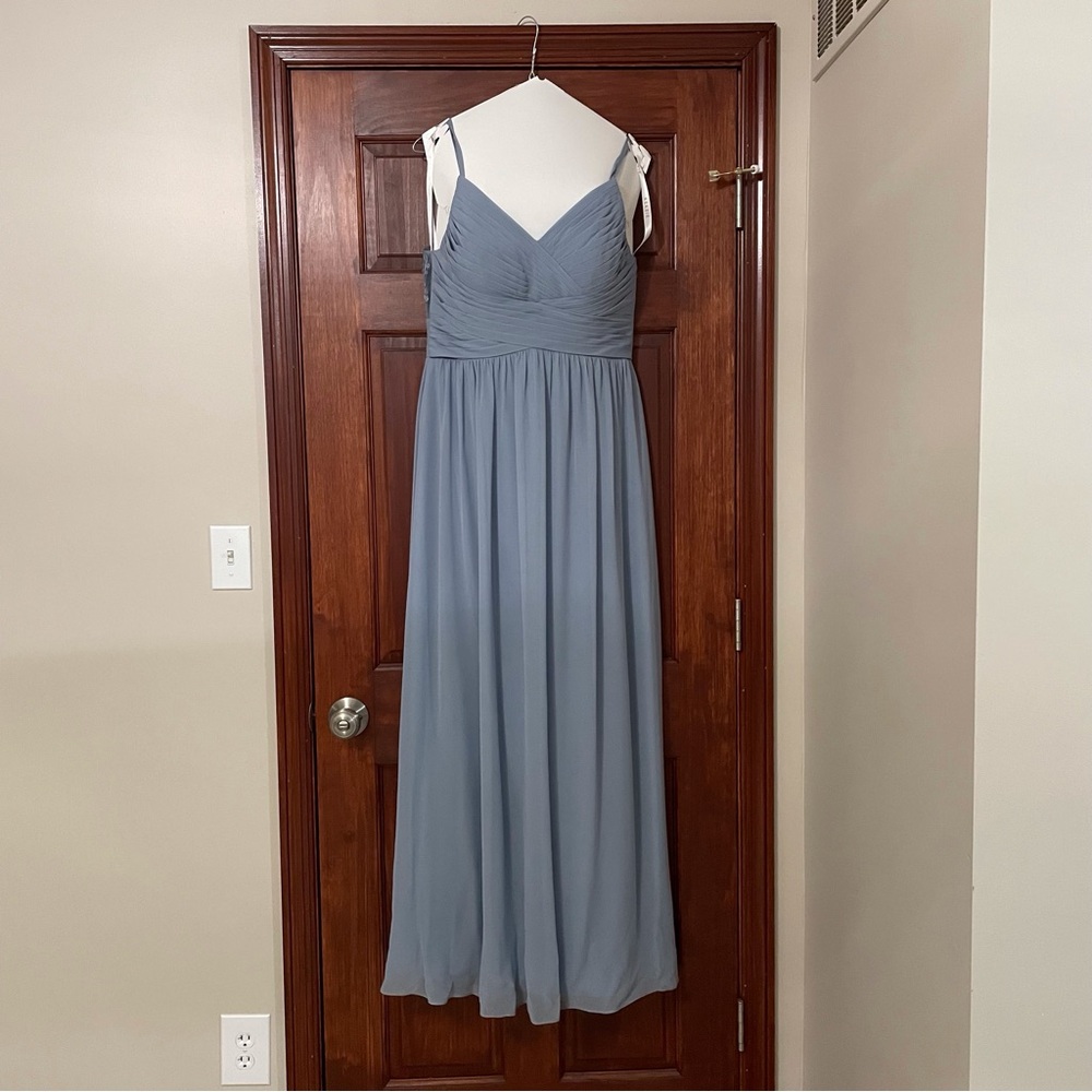 Elegant Blue Maxi Dress